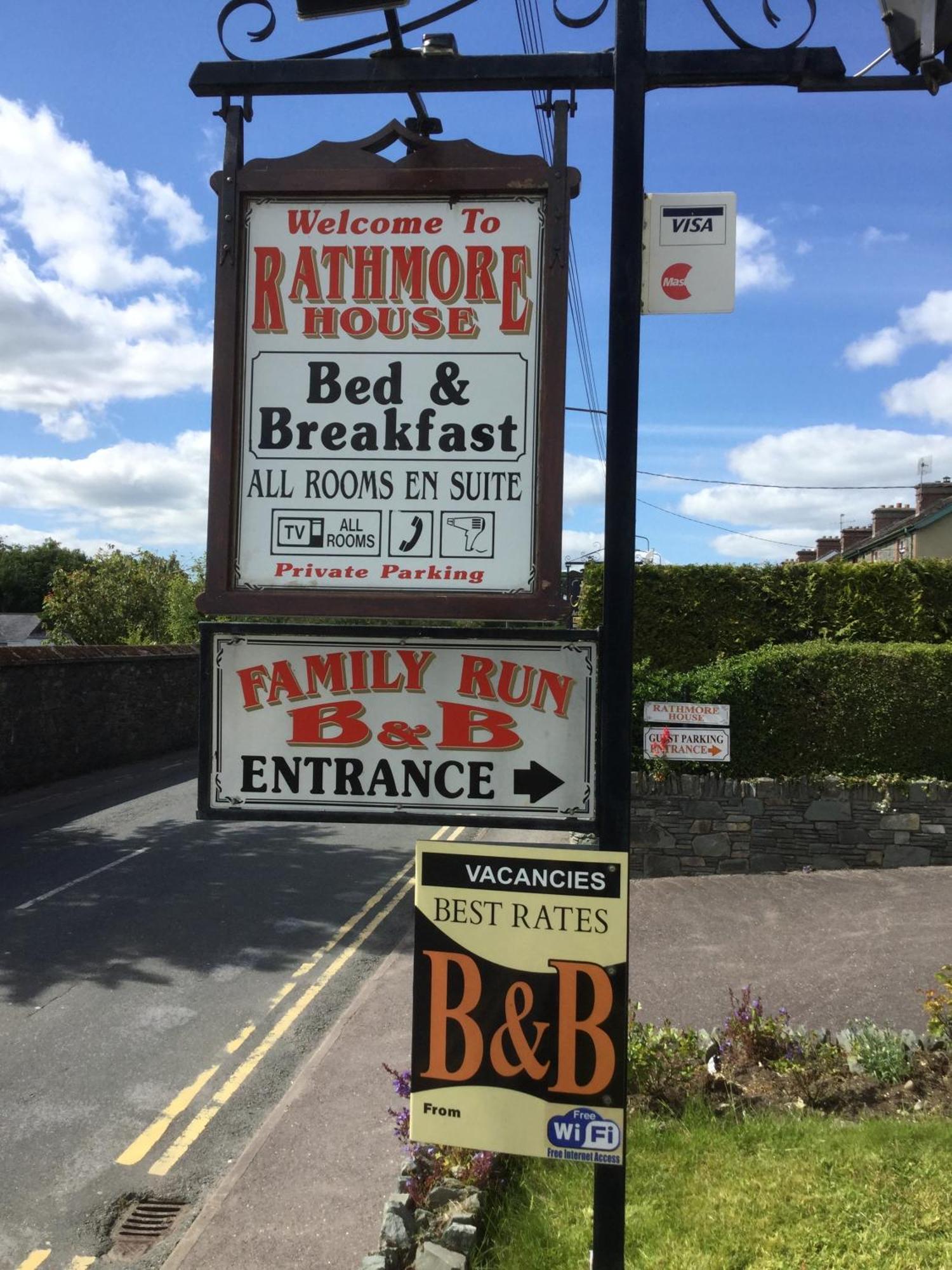 Rathmore House Bed and Breakfast Killarney Buitenkant foto